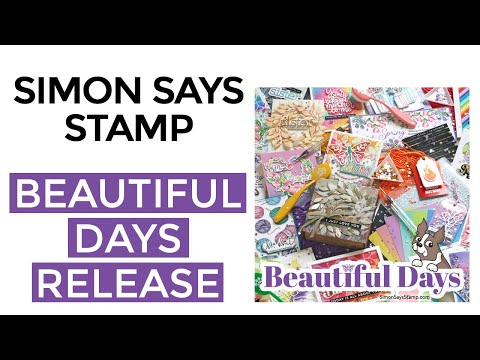 Simon Says Stamp Delicate Florals Wafer Die sssd112800 Beautiful Days