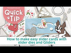 Simon Says Stamp! Gliders for Slider Cards ROTATING 10 pack gliderotating