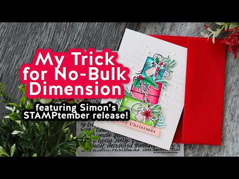 Simon Says Stamp! Simon Says Cling Stamp HAND LETTERED HOLIDAY BACKGROUND sss102181