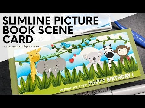 Simon Says Stamp! Simon Says Stamp PICTURE BOOK GIRAFFE Wafer Dies s515