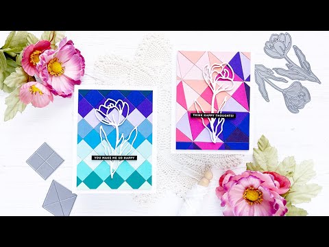 Simon Says Stamp! Simon Says Stamp CROCUS FLOWERS Wafer Dies sssd112107