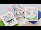 Simon Says Stamp! Simon Says Clear Stamps HOPPY DAYS AHEAD sss202389c