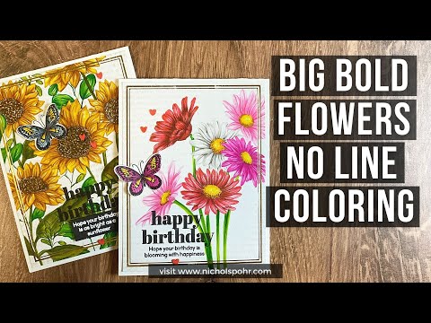 Simon Says Stamp! Simon Says Clear Stamps SUNFLOWER GARDEN sss202382c