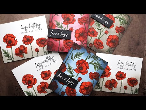 Simon Says Clear Stamps Poppy Perfection sss202517c *