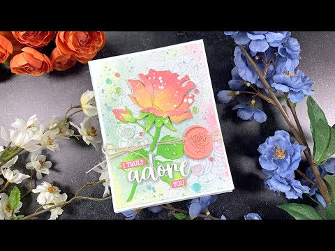 Simon Says Stamp! Honey Bee LOVELY LAYERS ROSES Dies hbdsllros