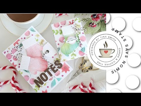 Simon Says Stamp! Simon Says Stamp Stencils RETRO LAYERING CHRISTMAS BERRIES ssst221641 Holiday Sparkle