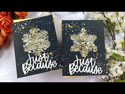 Simon Says Stamp! Simon Says Stamp SNOWFLAKE TRIO Wafer Dies sssd112548