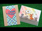 Simon Says Stamp! Lawn Fawn PLAID Stencils lf2576