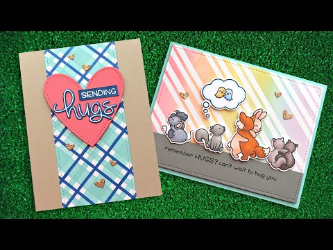 Simon Says Stamp! Lawn Fawn PLAID Stencils lf2576