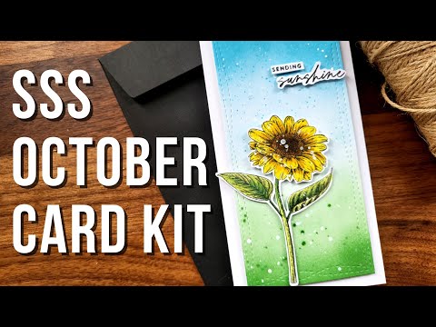 Simon Says Stamp! Simon Says Stamp SUNFLOWER FIELDS Wafer Dies sssd112612c