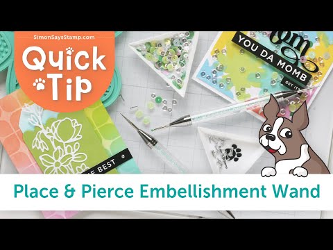 Simon Says Stamp Place and Pierce Embellishment Wand st0108