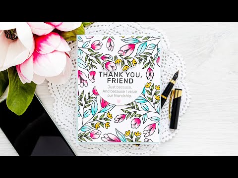 Simon Says Stamp! Simon Says Clear Stamps INSIDE FRIENDSHIP MESSAGES sss202254