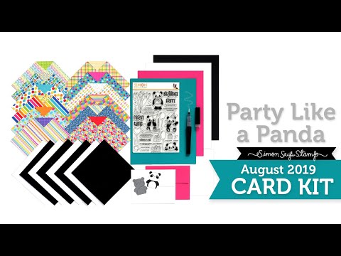 Simon Says Stamp! Simon Says Stamp PICTURE BOOK PANDA Wafer Dies S467