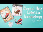 Simon Says Stamp! Tim Holtz Sizzix JOLLY ST. NICKS Colorize Thinlits Dies 664198