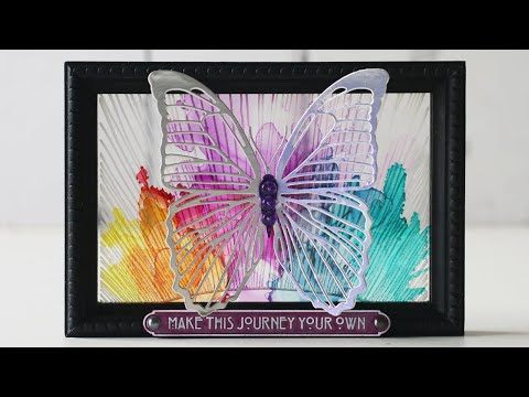 Dina Wakley Ranger ULTRA THICK GEL MEDIUM mdm62349 See Thru Frame Video