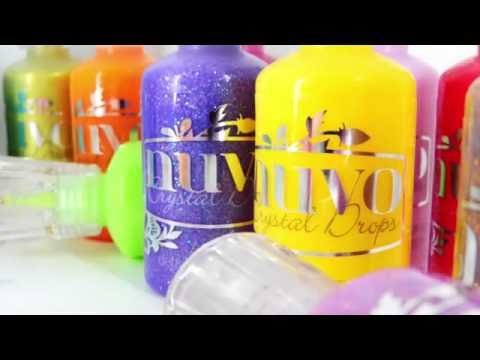 Simon Says Stamp! Tonic WHITE BLIZZARD Nuvo Glitter Drops 758N