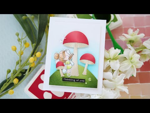 Simon Says Stamp Mushroom Stems Wafer Die s782 Just For You
