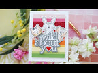 Simon Says Stamp! CZ Design Clear Stamps WILD LOVE cz275c Hugs