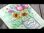 Simon Says Stamp! Honey Bee SCALLOP A2 CARD FRAMES Dies hbds-sa2