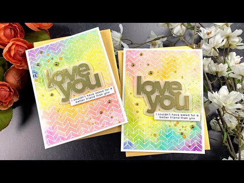 Simon Says Stamp! CZ Design Wafer Dies LOVE YOU czd155 To The Moon