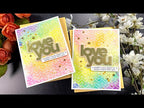 Simon Says Stamp! CZ Design Wafer Dies LOVE YOU czd155 To The Moon