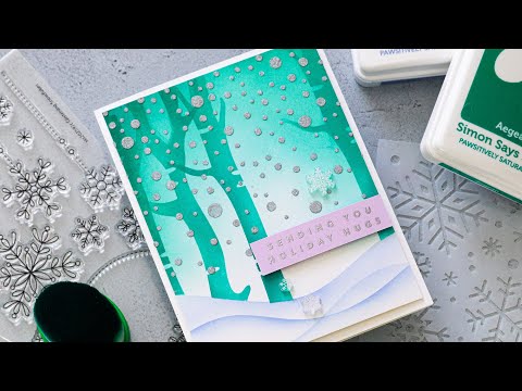 Simon Says Stamp! Simon Says Clear Stamps SIMPLE HOLIDAY GREETINGS sss302598 Cozy Hugs