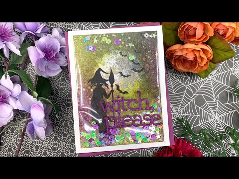 Simon Says Stamp! CZ Design Wafer Dies WITCH PLEASE WORDS czd173 Stamptember