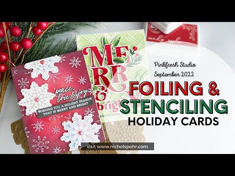 Simon Says Stamp! PinkFresh Studio MERRY AND BRIGHT Die 175222
