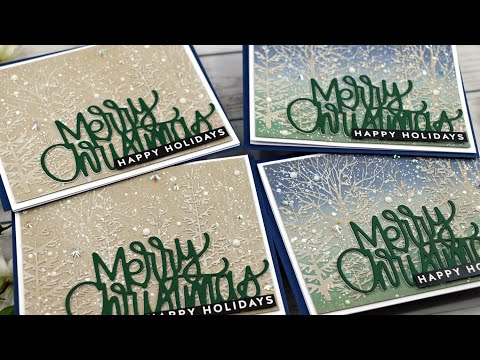Simon Says Stamp! Simon Says Stamp Embossing Folder FOREST BORDER sf209