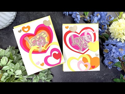 Simon Says Stamp! RESERVE CZ Design Wafer Dies LOVE YA czd192 Kisses