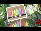 Simon Says Stamp! Simon Says Stamp MERRY CHRISTMAS TREES Wafer Dies sssd112417c