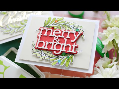 Simon Says Stamp! Simon Says Clear Stamps HOLIDAY SPRIGS sss302432c