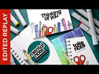 Simon Says Stamp! Simon Says Clear Stamps TAKE NOTE sss202542c