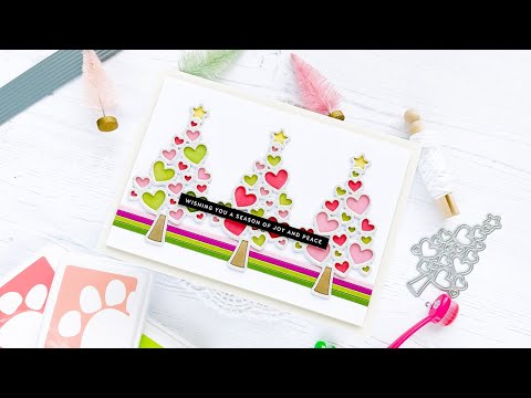 Simon Says Stamp! Simon Says Stamp OUTLINE HEART OF CHRISTMAS Wafer Dies sssd112442