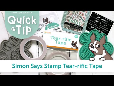 Simon Says Stamp DOT RUNNER Tape Adhesive st0028