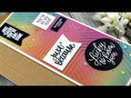 Simon Says Stamp! Simon Says Stamp WORD MIX 2 Wafer Dies sssd112093c