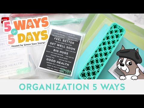 Let's Get Organized - Stamp Sleeves (Set of 8) – Everyday