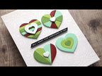 Simon Says Stamp! Simon Says Stamp GEOMETRIC BUILDERS HEARTS Wafer Dies sssd112367