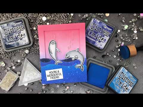 Simon Says Stamp! Tim Holtz Distress Oxide Ink Pad BLACK SOOT Ranger TDO55815