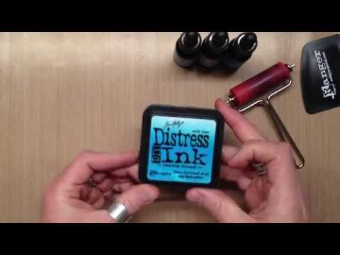 Simon Says Stamp! Tim Holtz Distress Ink Pad DIY CUSTOM BLEND Ranger TDA46981