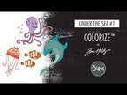 Simon Says Stamp! Tim Holtz Sizzix UNDER THE SEA 1 Colorize Thinlits Dies 665377