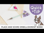 Simon Says Stamp Place and Score Embellishment Wand st0104