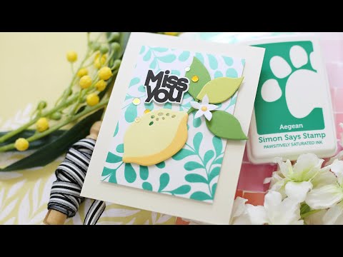 Simon Says Stamp! Simon Says Stamp LEMON ZEST Wafer Dies sssd112645