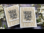 Simon Says Stamp! Simon Says Stamp PEACE LOVE HOPE JOY Wafer Die sssd112418