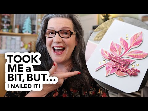 Simon Says Stamp! PinkFresh Studio DETAILED LEAF Clear Stamp Set 183022