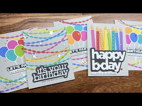 Simon Says Stamp! Simon Says Stamp STREAMER RIBBONS Wafer Dies s730