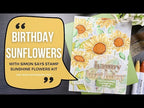 Simon Says Stamp! Simon Says Clear Stamps SUNFLOWER GARDEN sss202382c