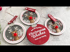 Simon Says Stamp! CZ Design HO HO DEER CIRCLE Wafer Die czd70