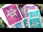Simon Says Stamp! Simon Says Stamp Embossing Folder And Dies GLISTENING SNOWFLAKES sfd304