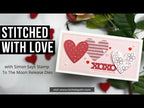 Simon Says Stamp! CZ Design Wafer Dies TRIO OF LOVE czd158 To The Moon